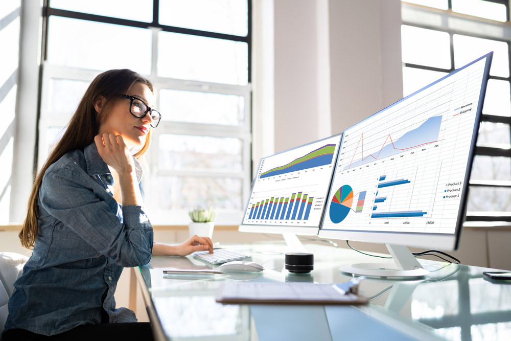Women Analyzing Project Analytic Data Sheets